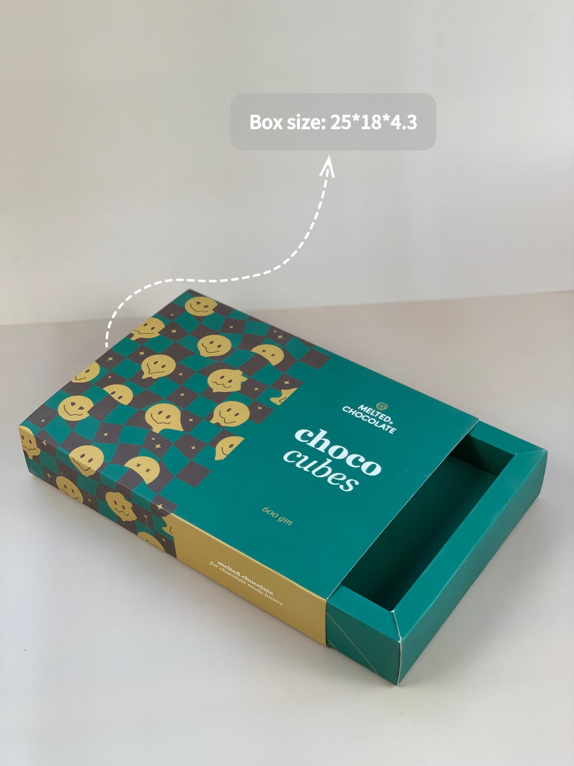 Tructure Box Quarter Kilo Chocolate Box with Outer Sleeve | El Sewedy