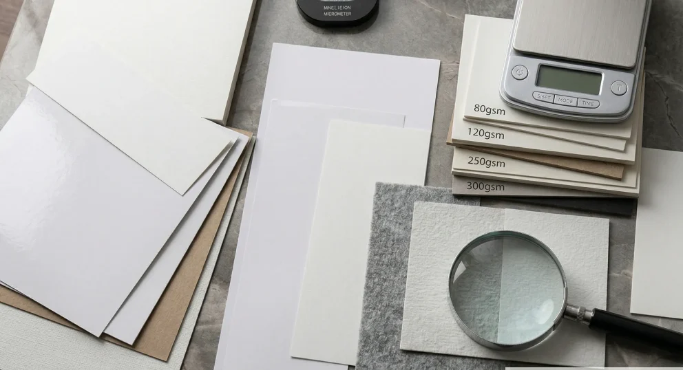 أنواع ورق الطباعة