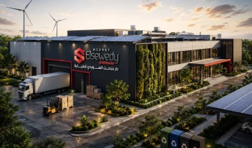 مصنع صديق للبيئة  رؤية دار السويدي للطباعة الخضراء