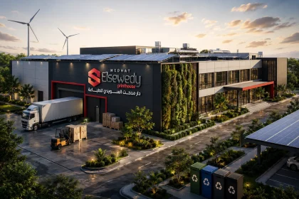 مصنع صديق للبيئة رؤية دار السويدي للطباعة الخضراء